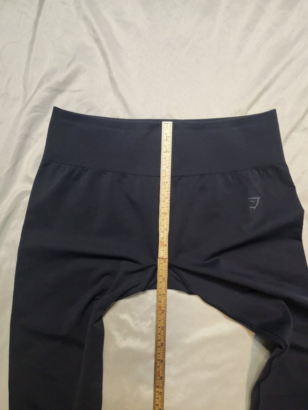 Gymshark Navy High Rise Training Leggings Womens Large - Picture 4 of 6
